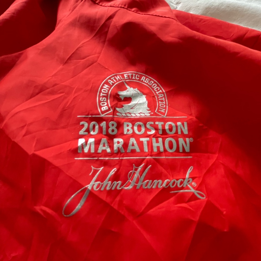 Authentic 2018 Boston Marathon jacket